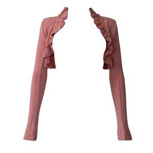 Ungaro Fever Pink Ruffle Cardigan